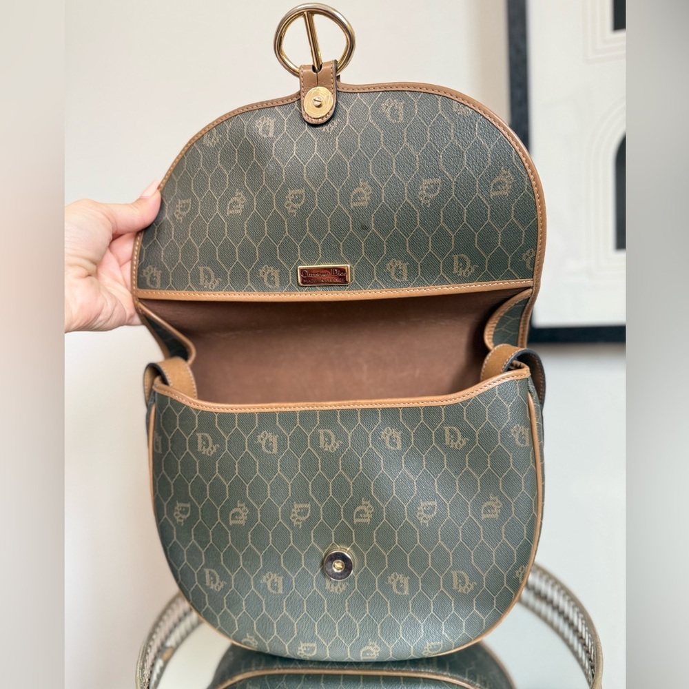 Vintage Christian Dior crossbody bag with removable insert - Picture 8 of 12